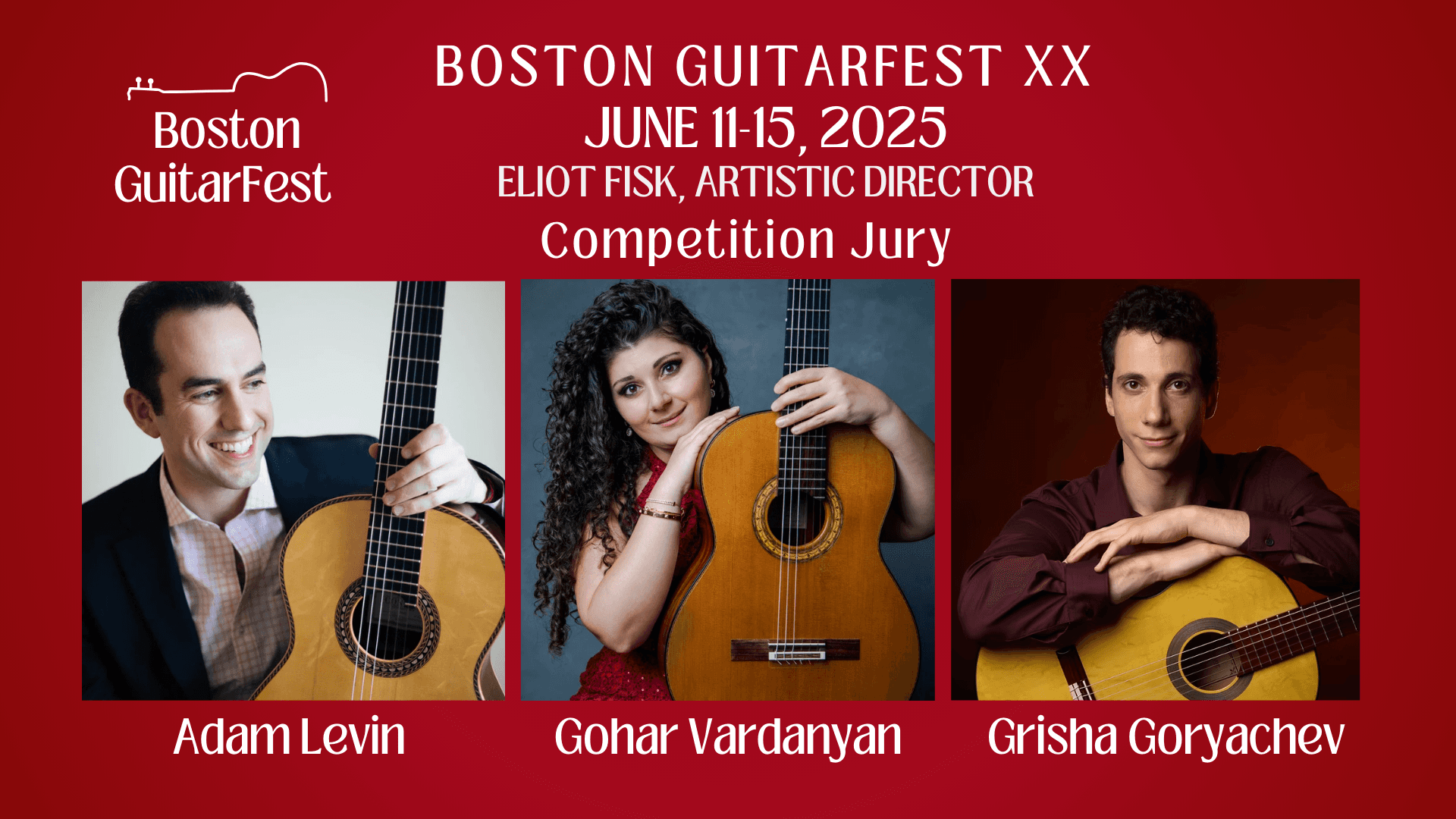 Boston GuitarFest Jury 2025